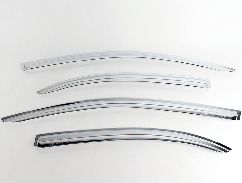 VISERA VENTANA CROMO (4PCS)