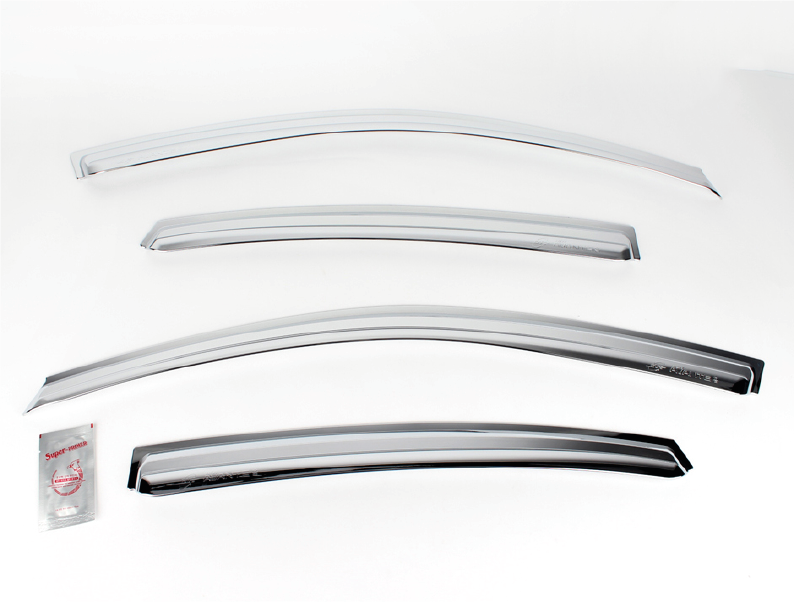 VISERA VENTANA CROMO (4PCS)