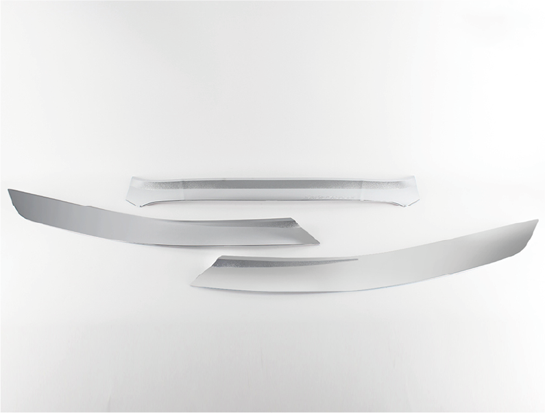 MOLDURA DE CAPOT CROMO (3PCS)