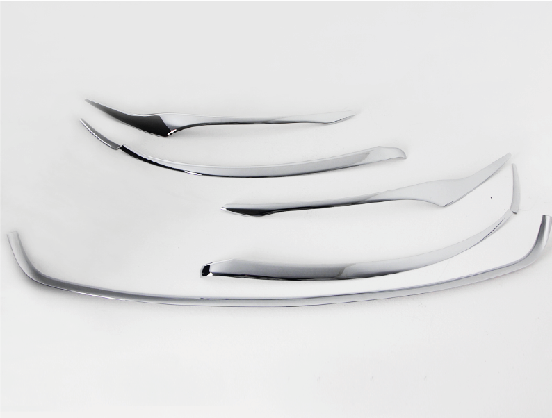 MOLDURA DE FARO DELANTERO Y REJILLA (7PCS)