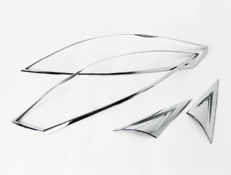 MOLDURA DE FARO DELANTERO (2PCS)