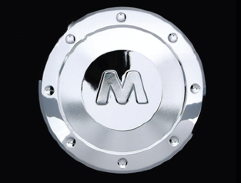 MOLDURA DE TAPA DE COMBUSTIBLE (1PCS)