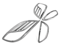 MOLDURA DE NEBLINERO Y FRENO (4PCS)