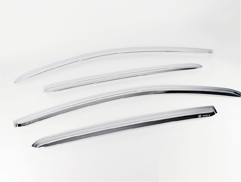 VISERA VENTANA CROMO (4PCS)