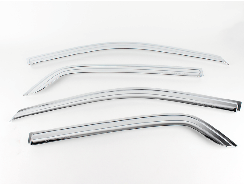 VISERA VENTANA CROMO (4PCS)