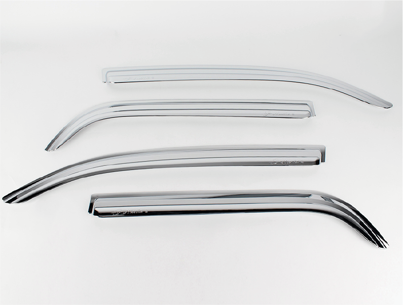 VISERA VENTANA CROMO (4PCS)