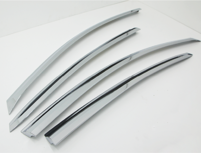 VISERA VENTANA CROMO (4PCS)