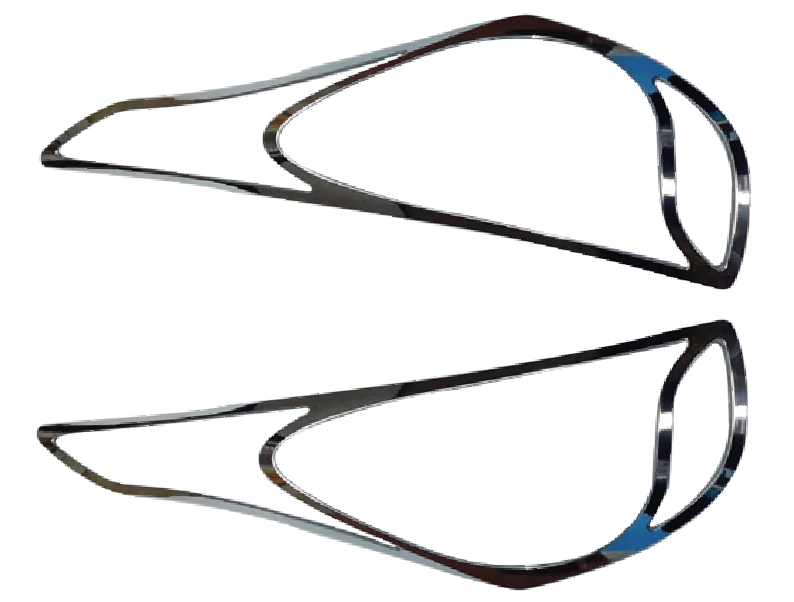 MOLDURA FARO DELANTERO (2PCS)