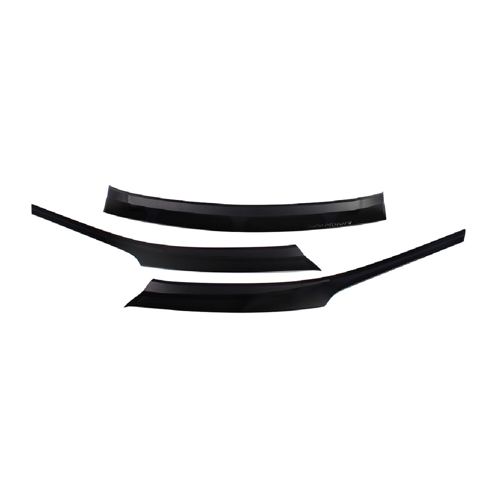 MOLDURA DE CAPOT HUMO (3PCS)