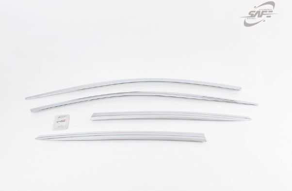 VISERA VENTANA CROMO (4PCS)