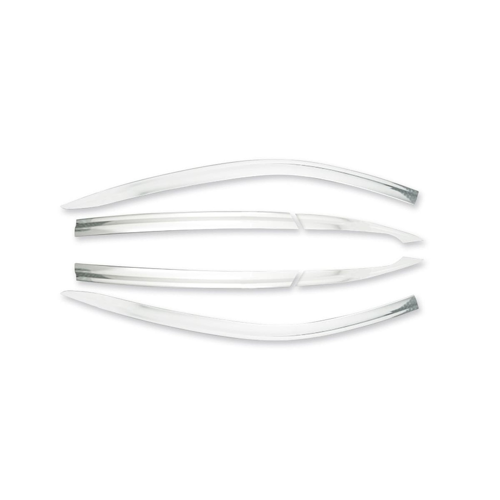 VISERA VENTANA CROMO (6PCS)