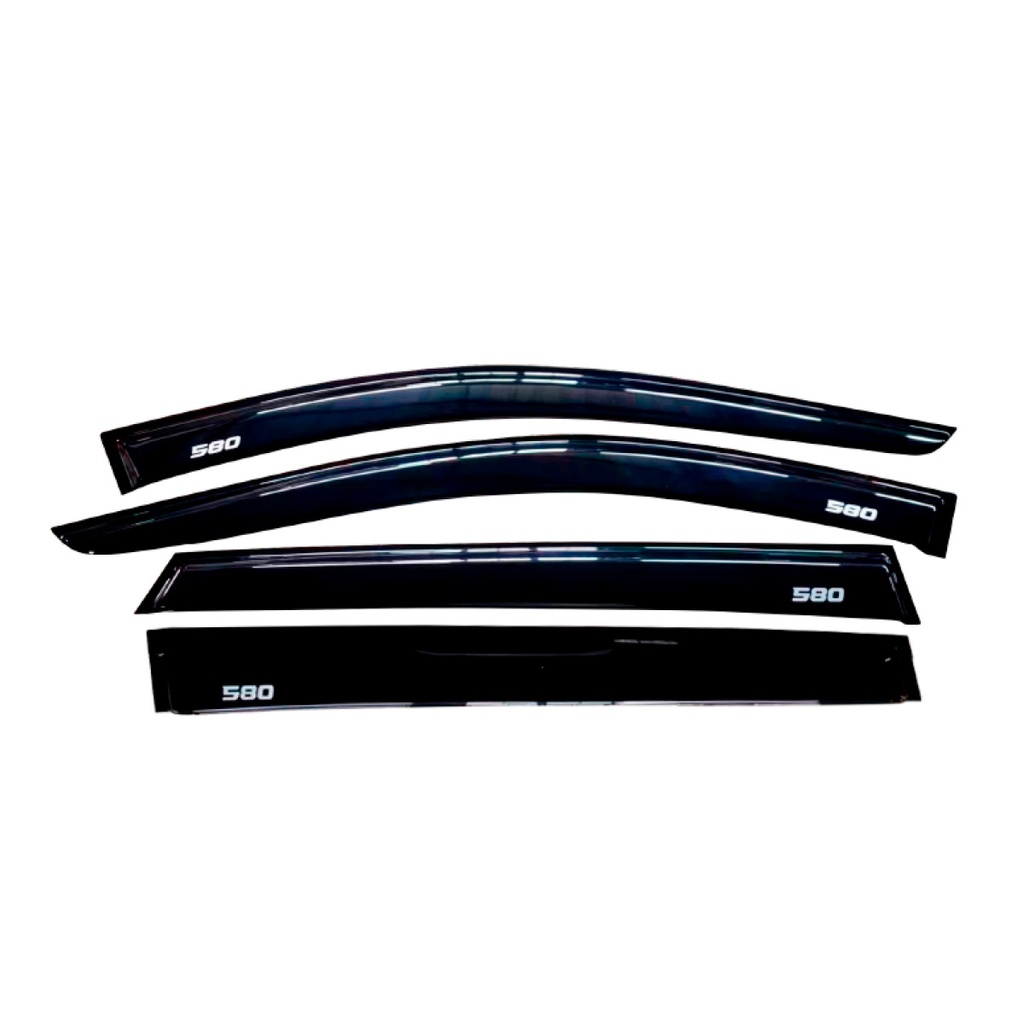 VISERA VENTANA HUMO GLOSS (4PCS)