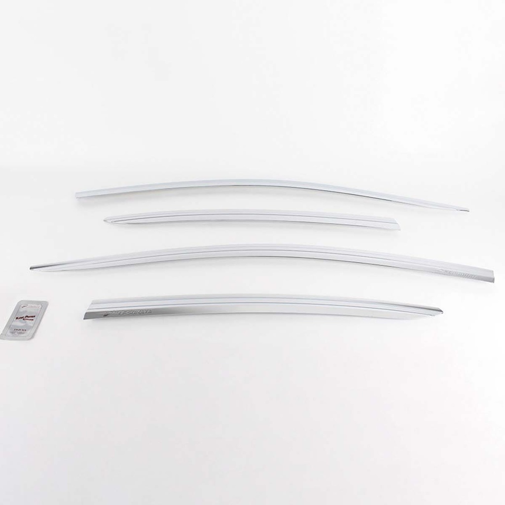 VISERA VENTANA CROMO (4PCS)