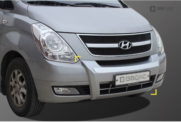 BUMPER DELANTERO BLANCO (1PCS)