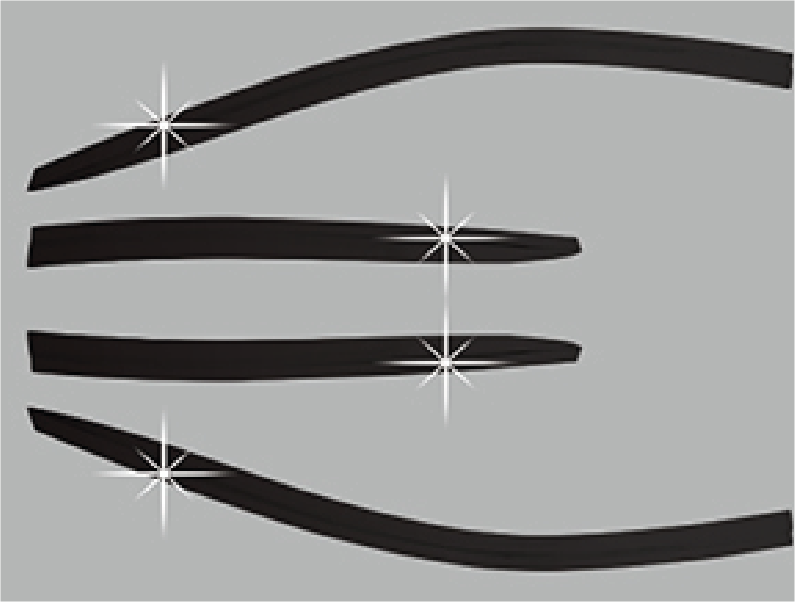 [D729] VISERA VENTANA HUMO (4PCS)