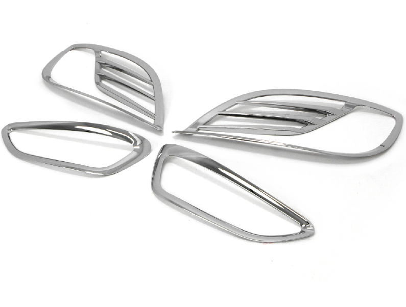 [C413] MOLDURA DE NEBLINERO Y FRENO (4PCS)