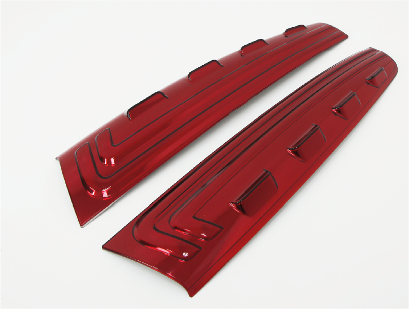 [C182] MOLDURA ACABADO FARO ESQUINA ROJO (2PCS)