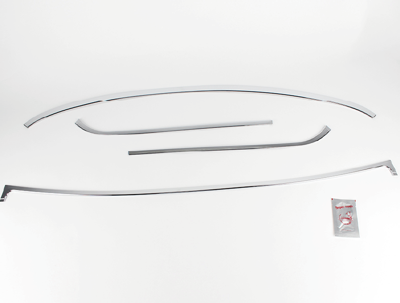 [K-872] MOLDURA BISEL BORDE DE PARABRISA POSTERIOR (4PCS)