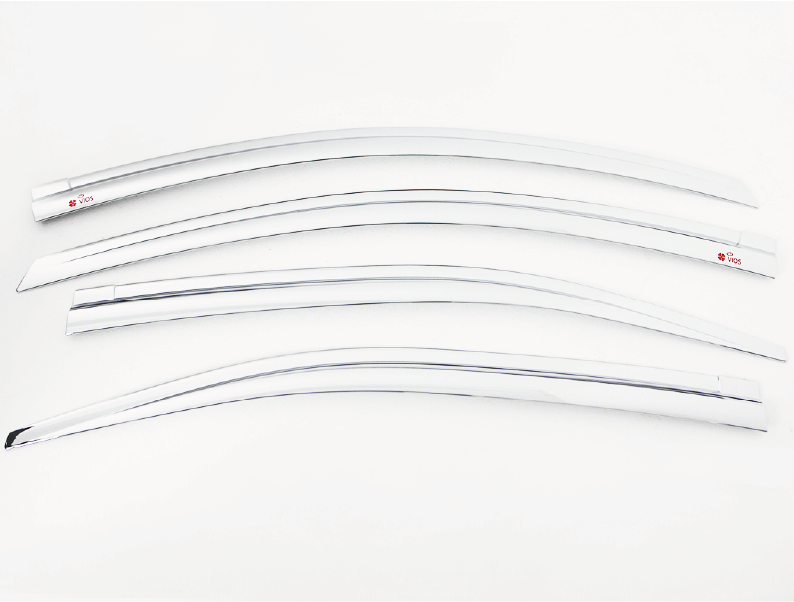 [D614] VISERA VENTANA CROMO (4PCS)