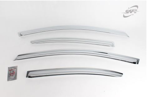 [K-636] VISERA VENTANA CROMO (4PCS)