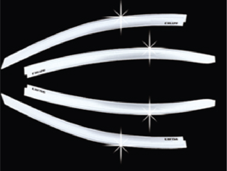 [A465] VISERA VENTANA CROMO (4PCS)