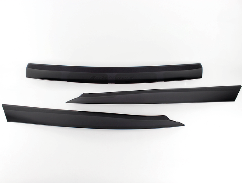 [G-718(D-685)] MOLDURA DE CAPOT HUMO (3PCS)