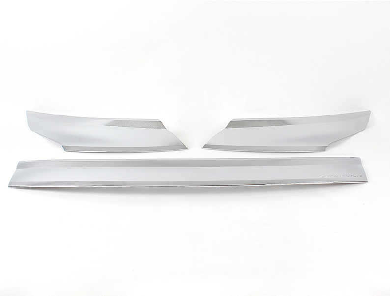 [K-858] MOLDURA CAPOT CROMO (3PCS)