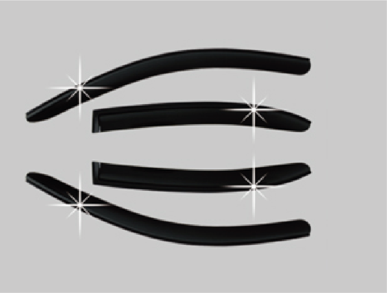 [A054] VISERA VENTANA HUMO (4PCS)