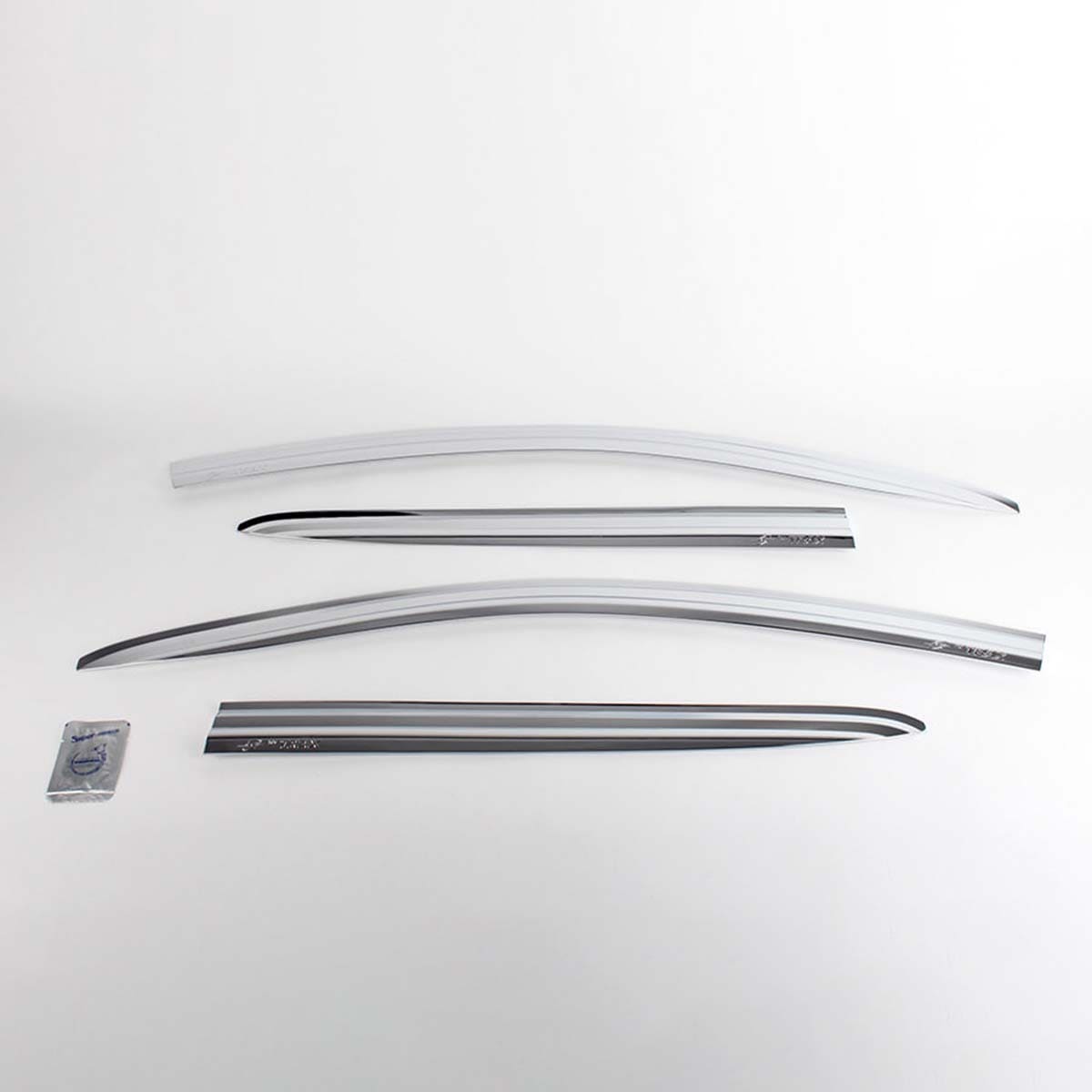 [K-748] VISERA VENTANA CROMO (4PCS)