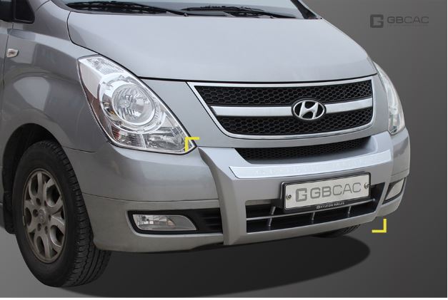 [G-213] BUMPER DELANTERO NEGRO (1PCS)