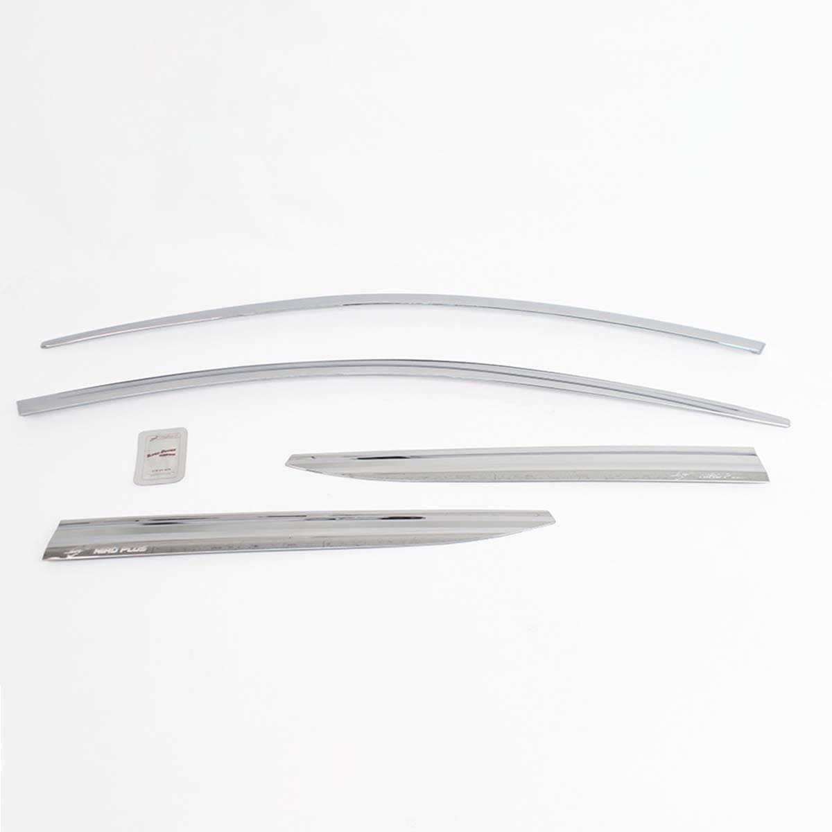 [D-247] VISERA VENTANA CROMO (4PCS)